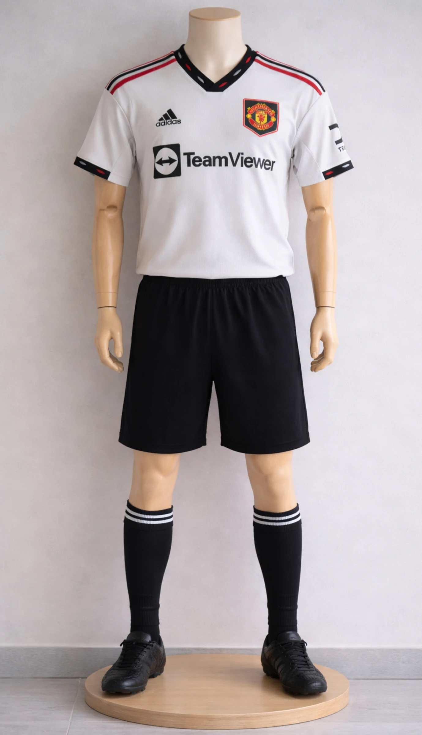 Adidas Manchester United Camisa Visitante 2022/23 H13880 Branca T.PP Autêntica TBE – photo 3